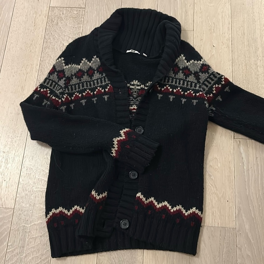 Uniqlo Wool Blend Cardigan Sweater